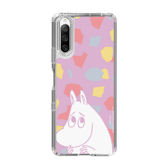 スリムプロテクションケース［ MOOMIN - Fearful face - color ］