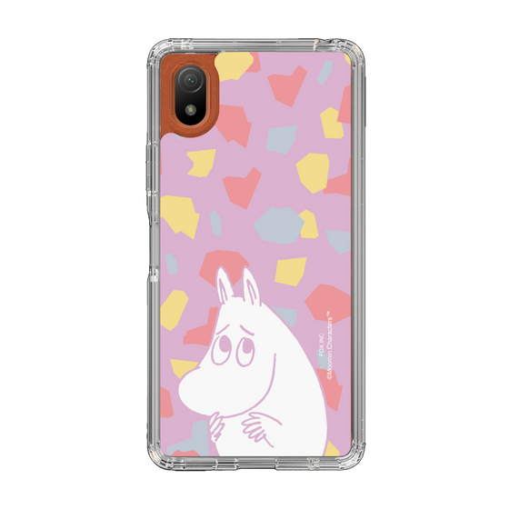 スリムプロテクションケース［ MOOMIN - Fearful face - color ］