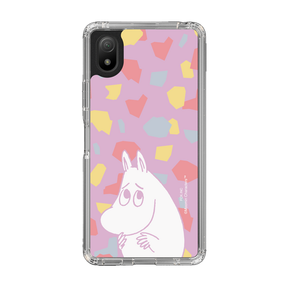 スリムプロテクションケース［ MOOMIN - Fearful face - color ］