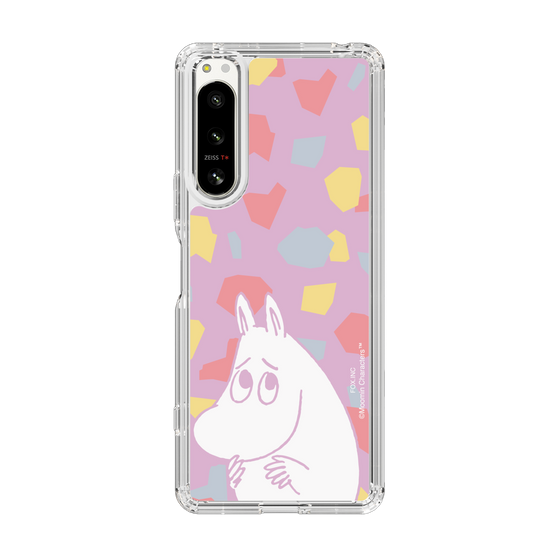 スリムプロテクションケース［ MOOMIN - Fearful face - color ］