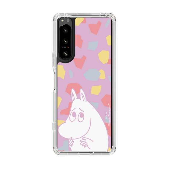 スリムプロテクションケース［ MOOMIN - Fearful face - color ］