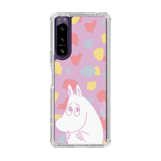 スリムプロテクションケース［ MOOMIN - Fearful face - color ］