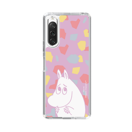 スリムプロテクションケース［ MOOMIN - Fearful face - color ］