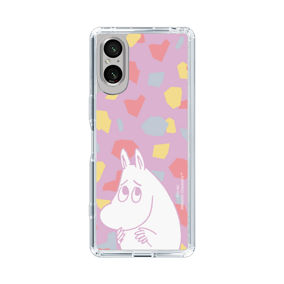 スリムプロテクションケース［ MOOMIN - Fearful face - color ］