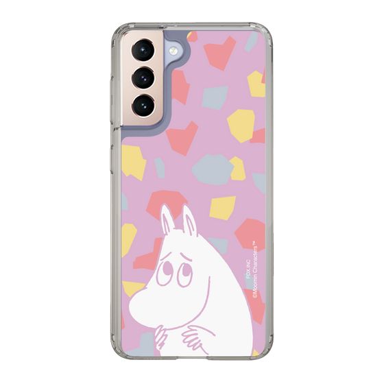 スリムプロテクションケース［ MOOMIN - Fearful face - color ］