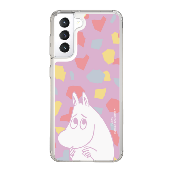 スリムプロテクションケース［ MOOMIN - Fearful face - color ］