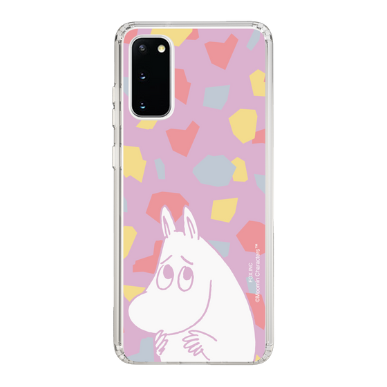 スリムプロテクションケース［ MOOMIN - Fearful face - color ］