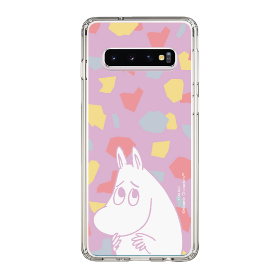 スリムプロテクションケース［ MOOMIN - Fearful face - color ］