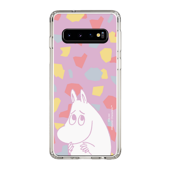 スリムプロテクションケース［ MOOMIN - Fearful face - color ］