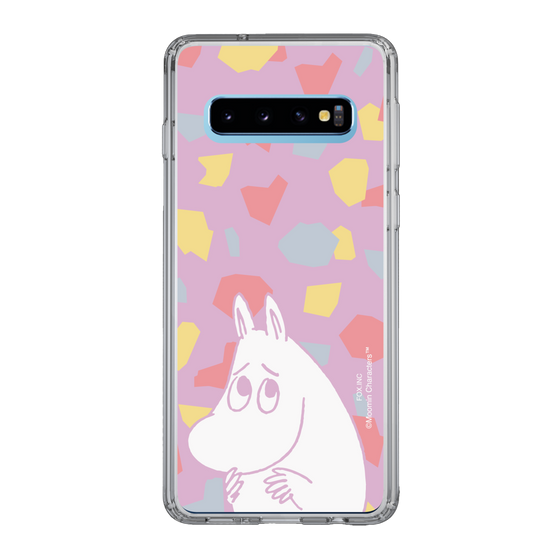 スリムプロテクションケース［ MOOMIN - Fearful face - color ］