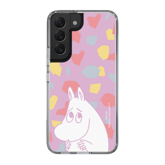 スリムプロテクションケース［ MOOMIN - Fearful face - color ］