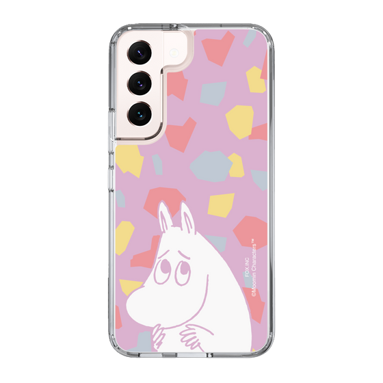 スリムプロテクションケース［ MOOMIN - Fearful face - color ］