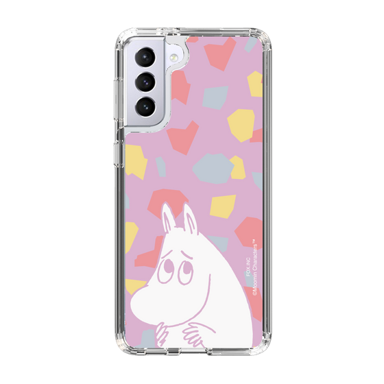 スリムプロテクションケース［ MOOMIN - Fearful face - color ］