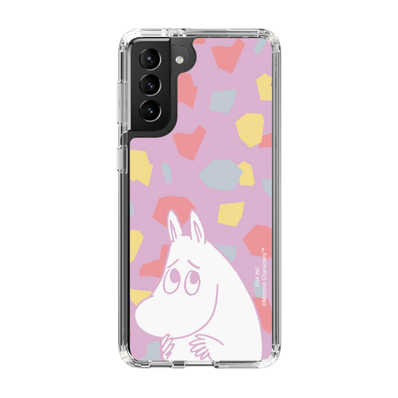 スリムプロテクションケース［ MOOMIN - Fearful face - color ］