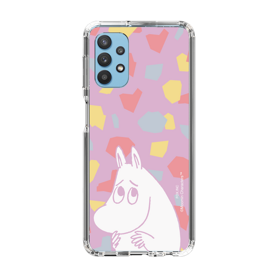 スリムプロテクションケース［ MOOMIN - Fearful face - color ］