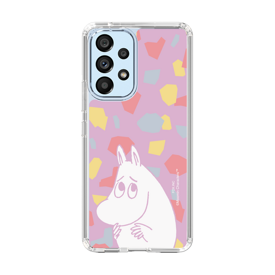 スリムプロテクションケース［ MOOMIN - Fearful face - color ］