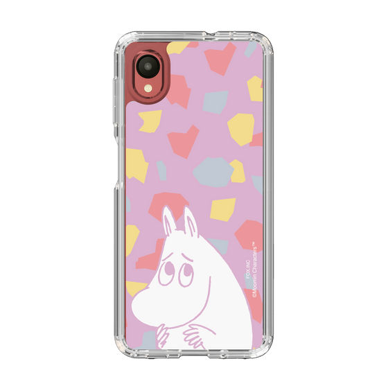 スリムプロテクションケース［ MOOMIN - Fearful face - color ］