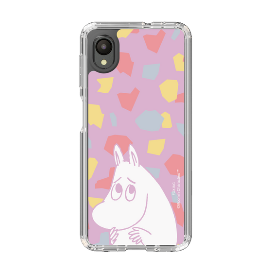 スリムプロテクションケース［ MOOMIN - Fearful face - color ］