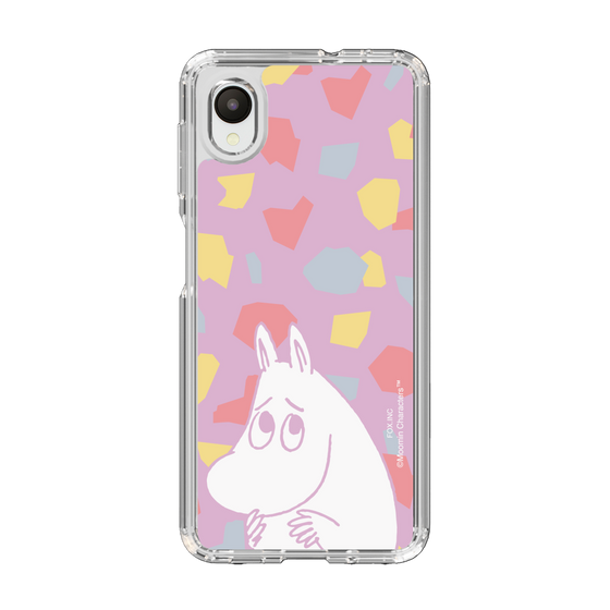 スリムプロテクションケース［ MOOMIN - Fearful face - color ］