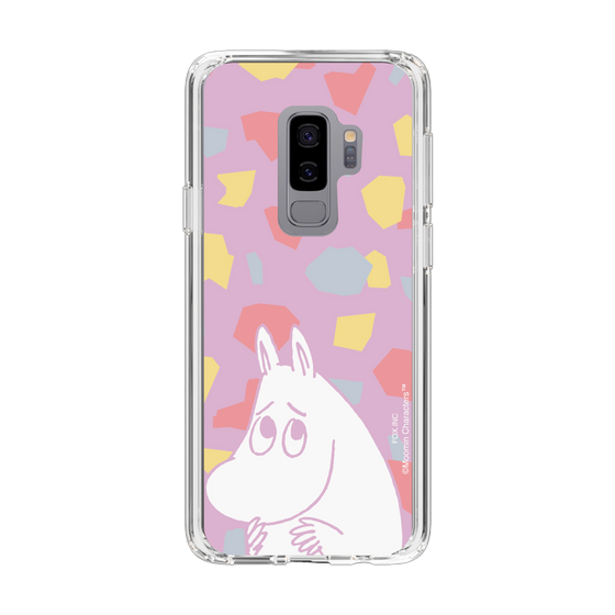 スリムプロテクションケース［ MOOMIN - Fearful face - color ］