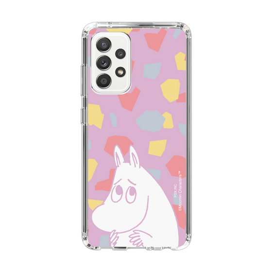 スリムプロテクションケース［ MOOMIN - Fearful face - color ］