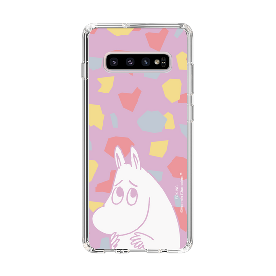 スリムプロテクションケース［ MOOMIN - Fearful face - color ］