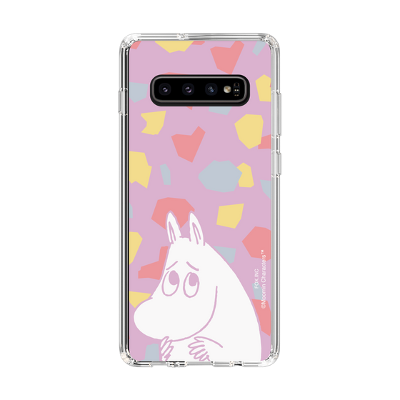 スリムプロテクションケース［ MOOMIN - Fearful face - color ］