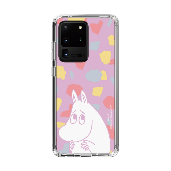 スリムプロテクションケース［ MOOMIN - Fearful face - color ］
