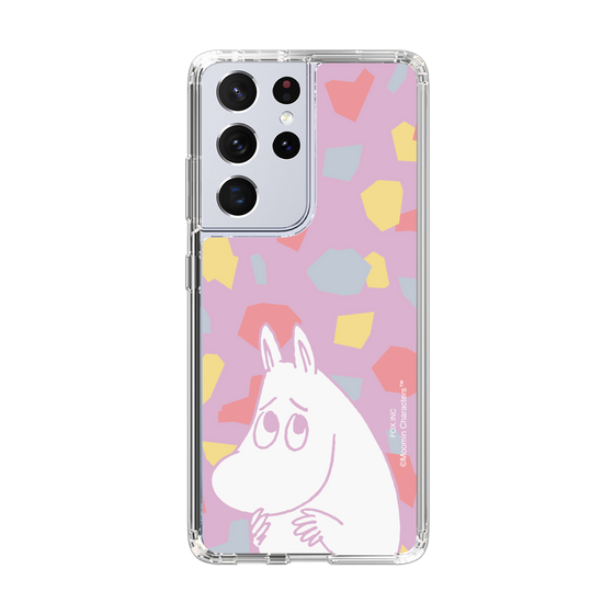スリムプロテクションケース［ MOOMIN - Fearful face - color ］