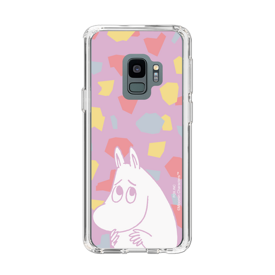 スリムプロテクションケース［ MOOMIN - Fearful face - color ］