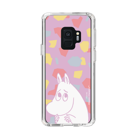スリムプロテクションケース［ MOOMIN - Fearful face - color ］