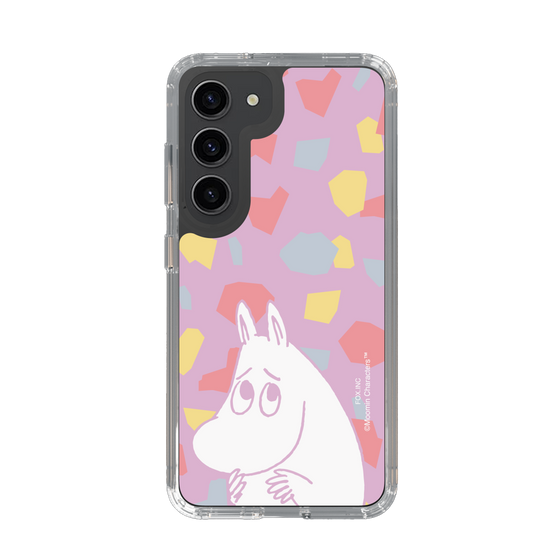スリムプロテクションケース［ MOOMIN - Fearful face - color ］