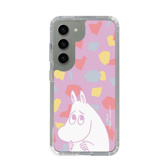 スリムプロテクションケース［ MOOMIN - Fearful face - color ］