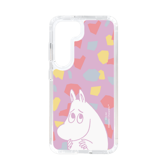 スリムプロテクションケース［ MOOMIN - Fearful face - color ］