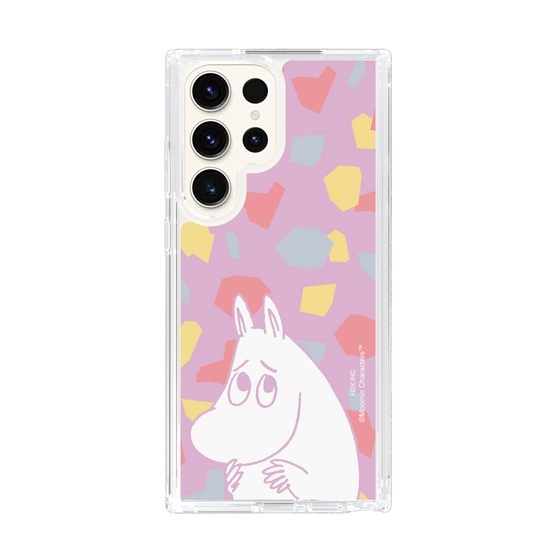 スリムプロテクションケース［ MOOMIN - Fearful face - color ］