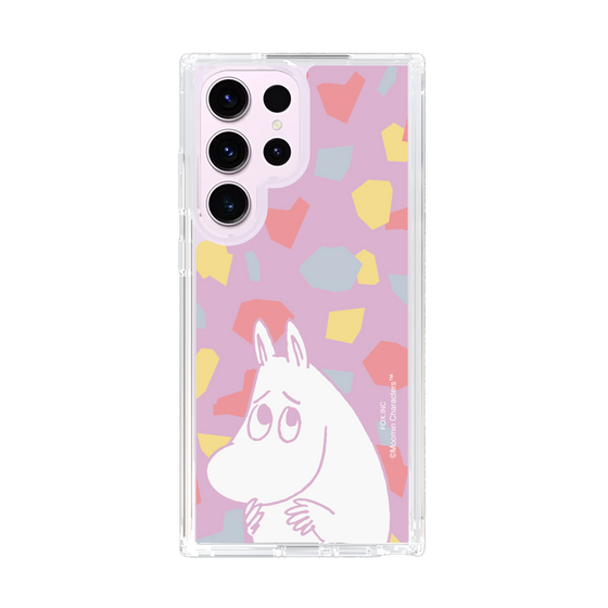 スリムプロテクションケース［ MOOMIN - Fearful face - color ］