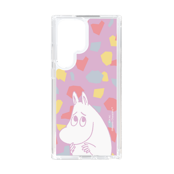 スリムプロテクションケース［ MOOMIN - Fearful face - color ］