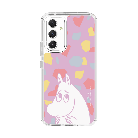 スリムプロテクションケース［ MOOMIN - Fearful face - color ］