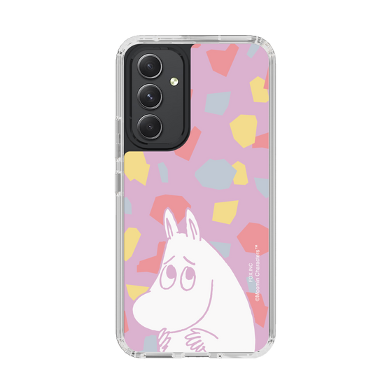 スリムプロテクションケース［ MOOMIN - Fearful face - color ］