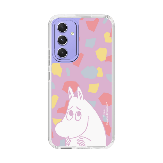 スリムプロテクションケース［ MOOMIN - Fearful face - color ］