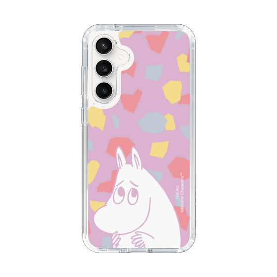 スリムプロテクションケース［ MOOMIN - Fearful face - color ］