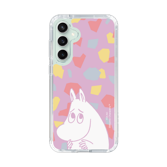 スリムプロテクションケース［ MOOMIN - Fearful face - color ］