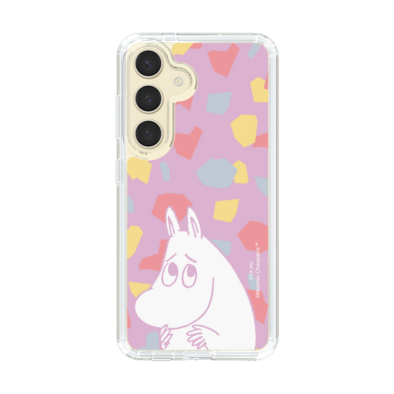 スリムプロテクションケース［ MOOMIN - Fearful face - color ］