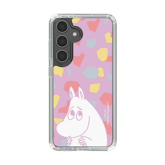スリムプロテクションケース［ MOOMIN - Fearful face - color ］