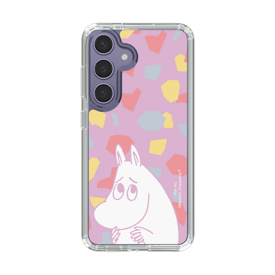 スリムプロテクションケース［ MOOMIN - Fearful face - color ］