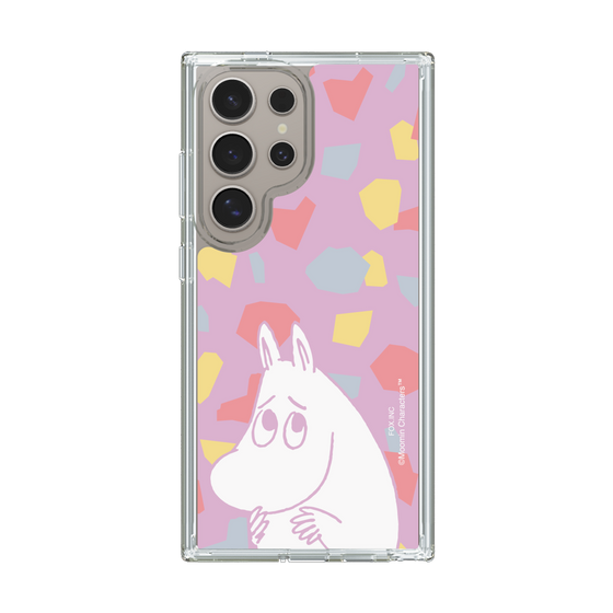 スリムプロテクションケース［ MOOMIN - Fearful face - color ］