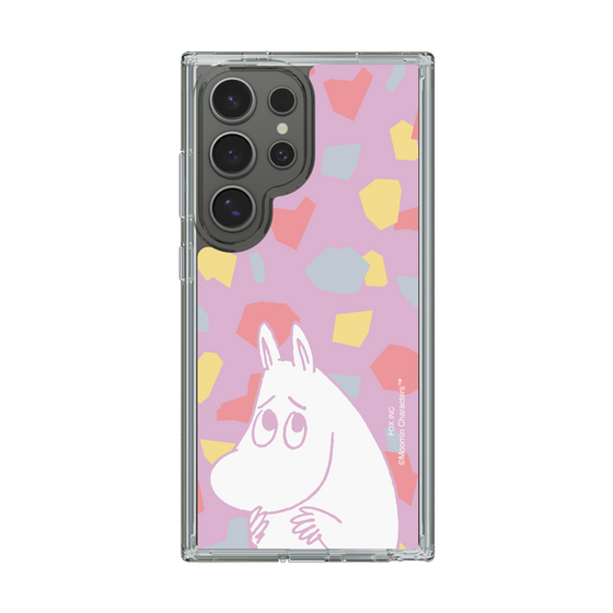 スリムプロテクションケース［ MOOMIN - Fearful face - color ］