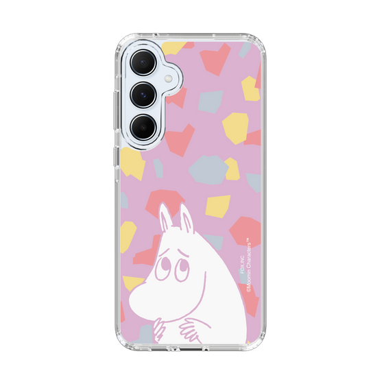スリムプロテクションケース［ MOOMIN - Fearful face - color ］