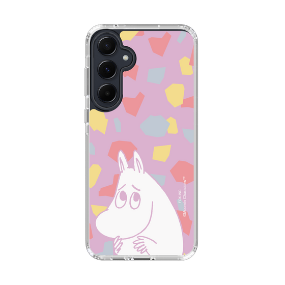 スリムプロテクションケース［ MOOMIN - Fearful face - color ］
