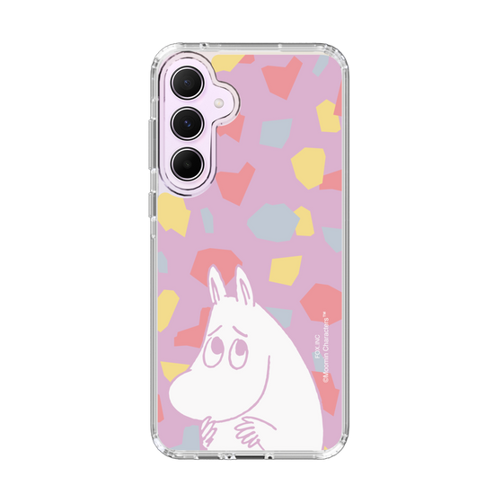 スリムプロテクションケース［ MOOMIN - Fearful face - color ］